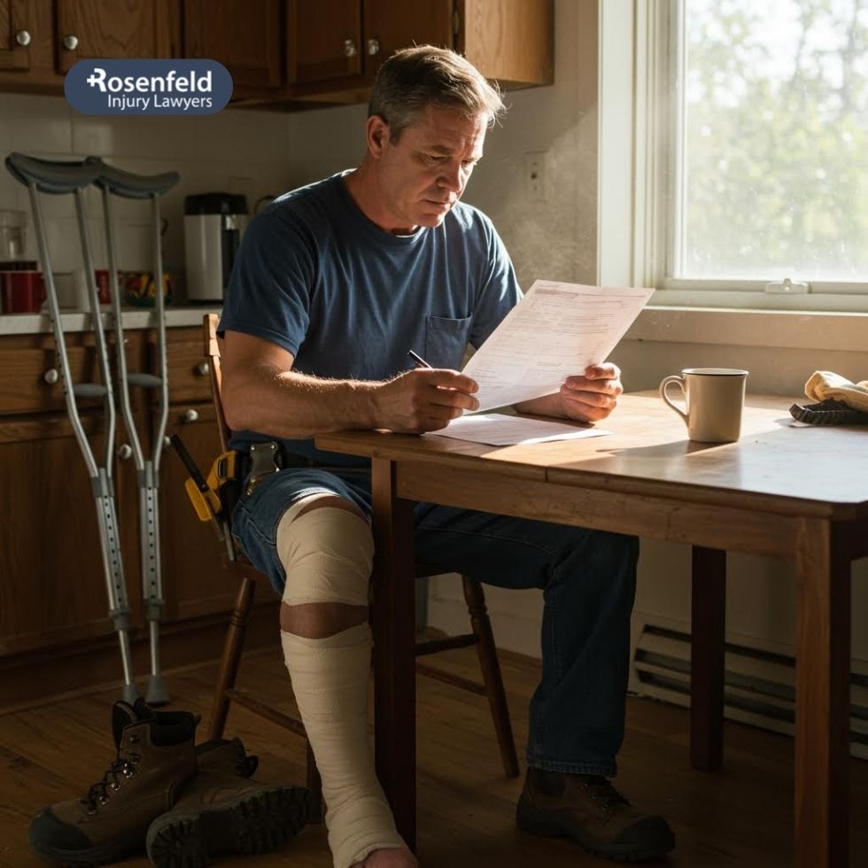 A lawyer reviews an example of a compensation claim.