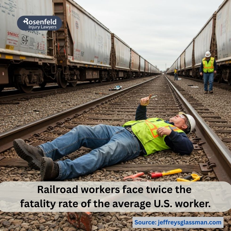 Worker in Chicago preparing a claim after a jobsite accident