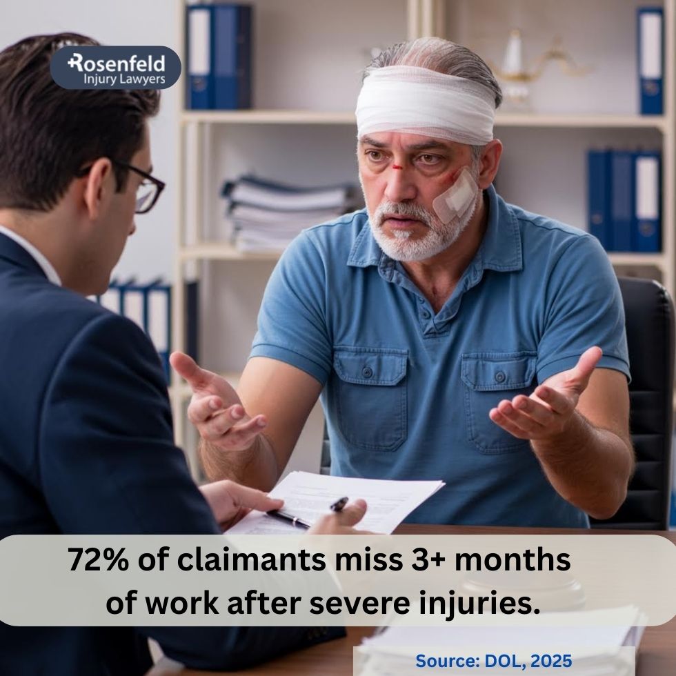 Legal claim for permanent total disability after a serious work injury on a dangerous job site